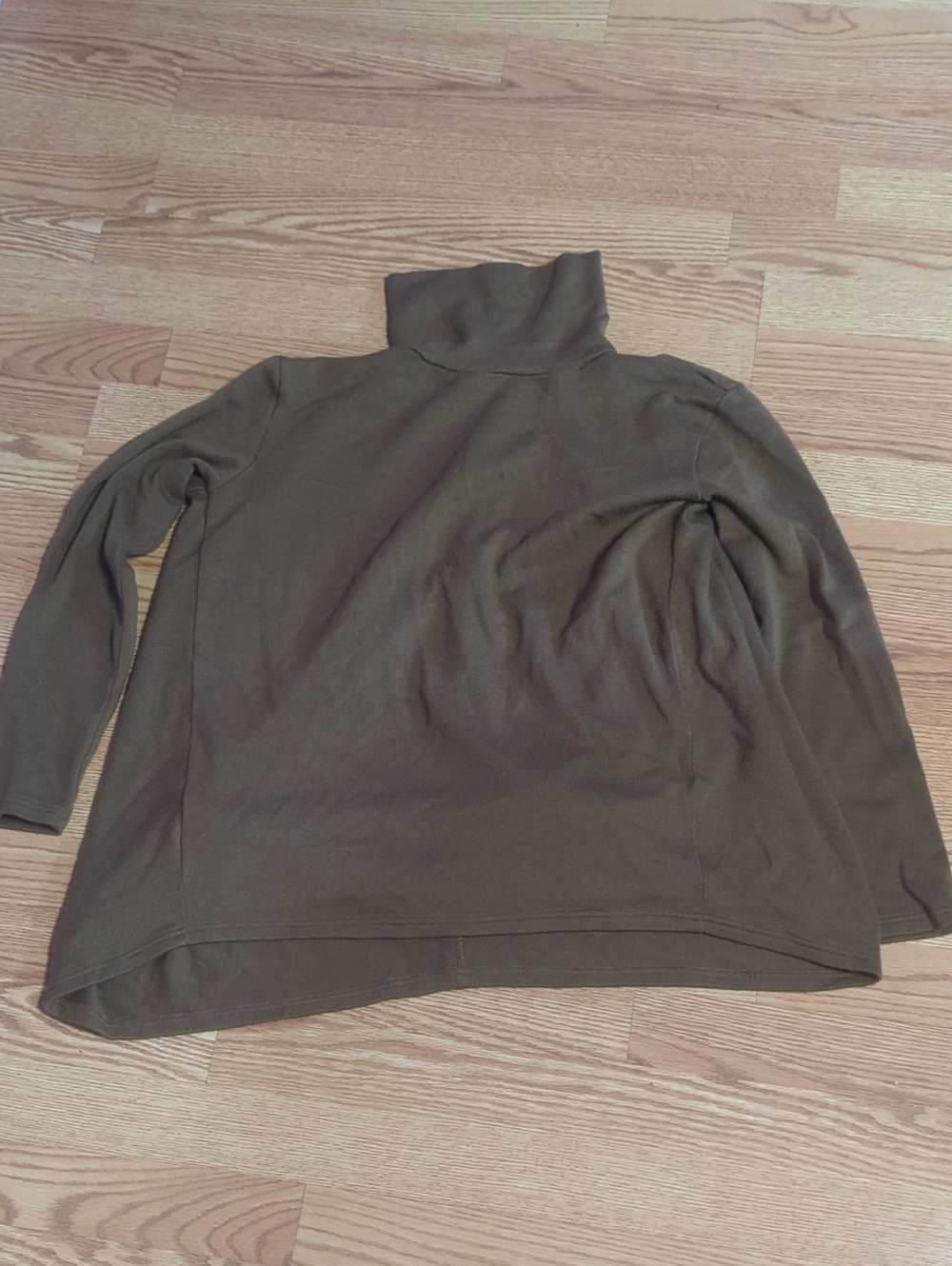 Brown Turtleneck Sweater - Women
